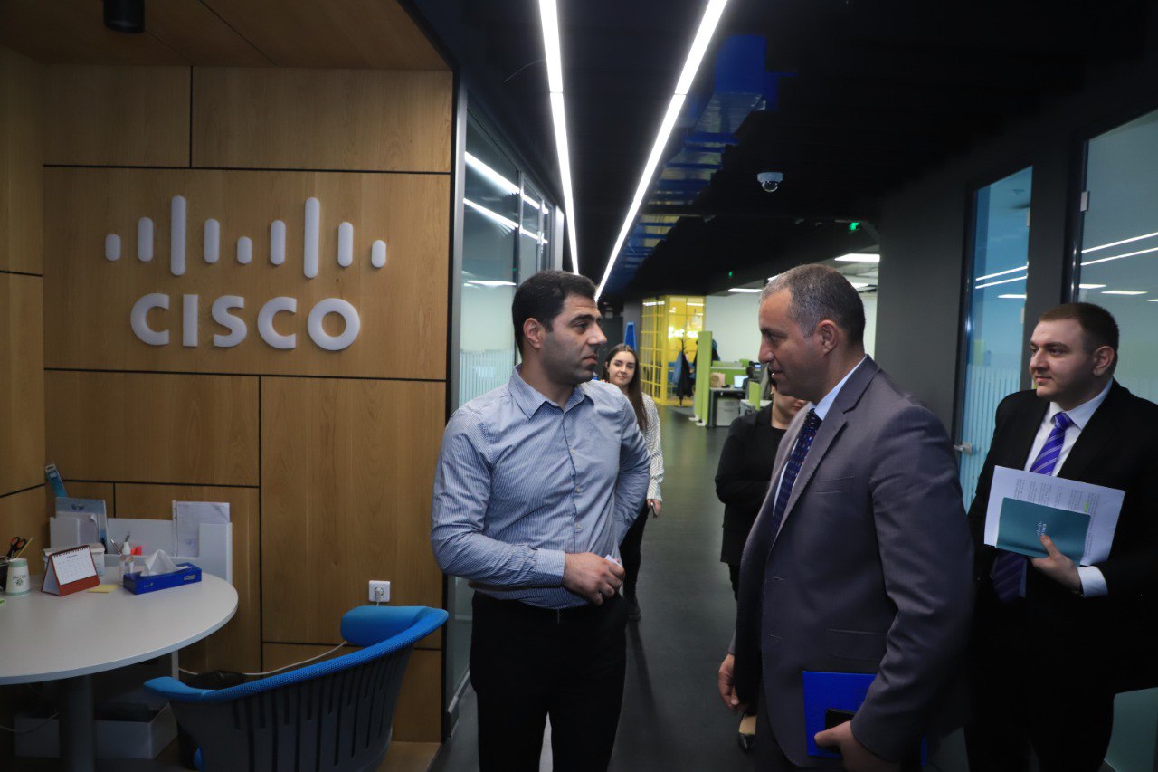 Վահան Քերոբյանը ծանոթացել է «Cisco Internetworking» հայաստանյան մասնաճյուղի խնդիրներին