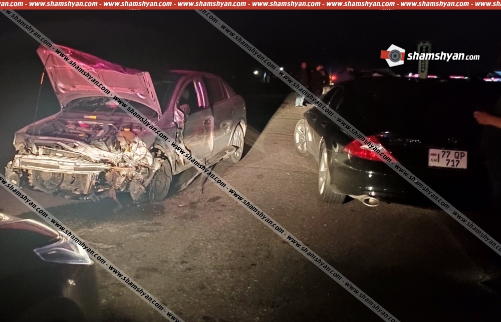 Խոշոր ավտովթար Գեղարքունիքի մարզում. բախվել է  մի քանի մեքենա․ կան տուժածներ