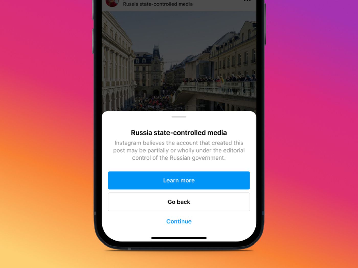 Instagram-ի հասանելիությունը Ռուսաստանում կսահմանափակվի