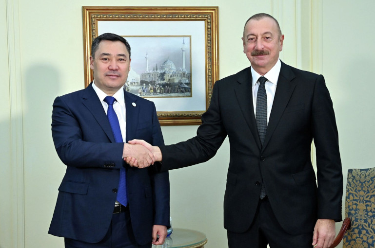 Ղրղզստանի նախագահն Ալիևի հետ կայցելի օկուպացված Արցախ