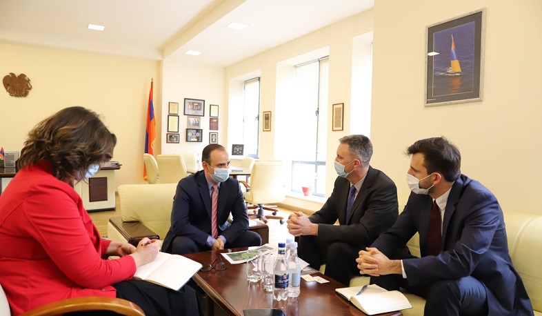 Զարեհ Սինանյանը հյուրընկալել է The HALO Trust-ի ներկայացուցիչներին