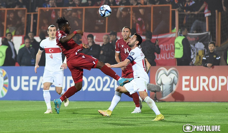 Հայաստան-Թուրքիա հանդիպումն ավարտվեց 1-2 հաշվով՝ հօգուտ Թուրքիայի
