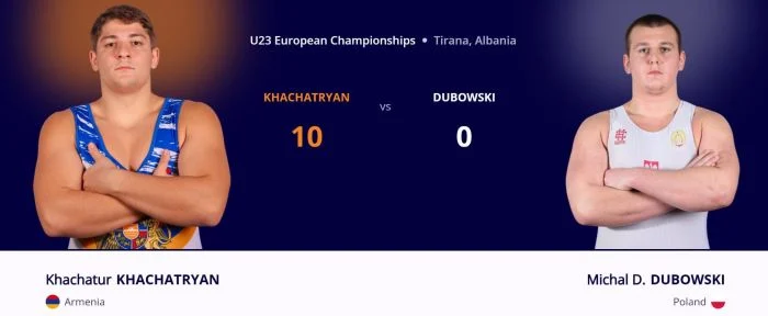 Մ-23 ԵԱ. Խաչատուր Խաչատրյանը՝ բրոնզե մեդալակիր