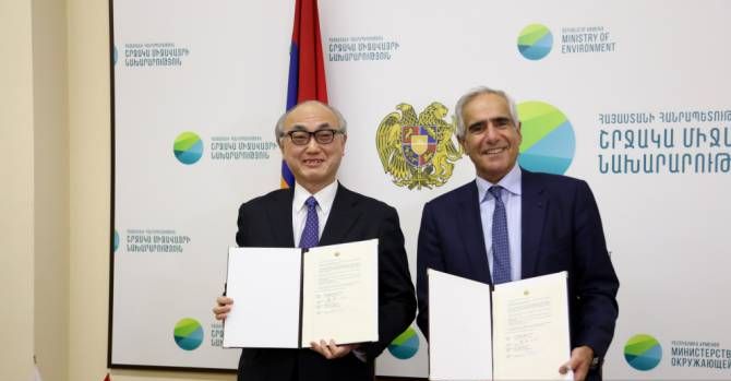 Ճապոնիայի դեսպանության աջակցությամբ Լոռու մարզում կկառուցվեն անտառային տնկիների ջերմոց և հակակարկտային ցանց