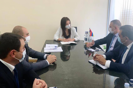 ՏԿԵ փոխնախարարն ընդունել է ԱՀ ՏԿԶՆ պատվիրակությանը