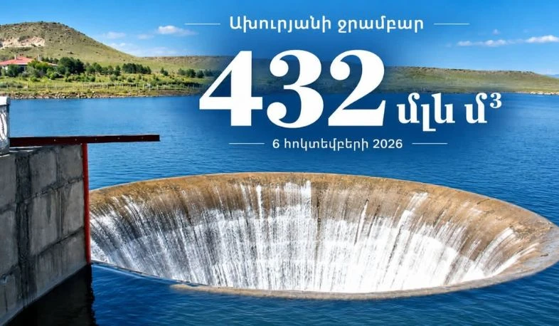Ախուրյանի ջրամբարում տարվա այս ժամանակահատվածի համար ռեկորդային ջրապաշար է կուտակվել