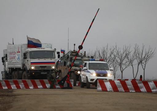 ՌԴ խաղաղապահները 130 տոննա հումանիտար բեռ են տեղափոխել օկուպացված Քարվաճառ