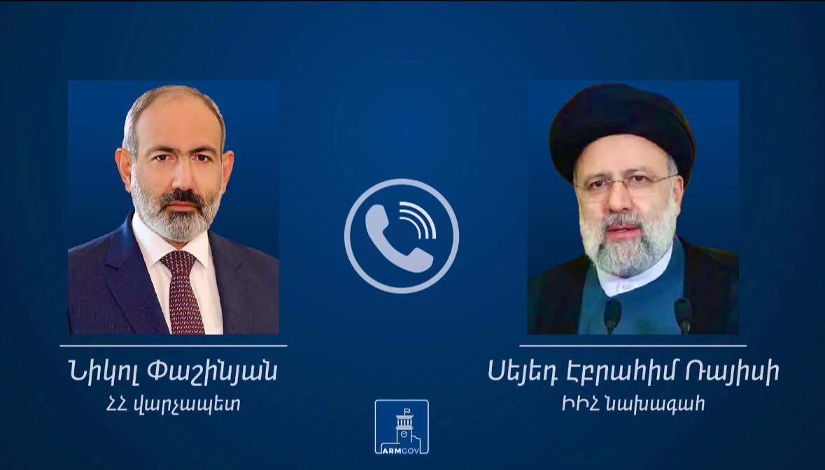 Փաշինյանը հեռախոսազրույց է ունեցել Իրանի նախագահի հետ. ներկայացվել է իրավիճակը հայ-ադրբեջանական սահմանին