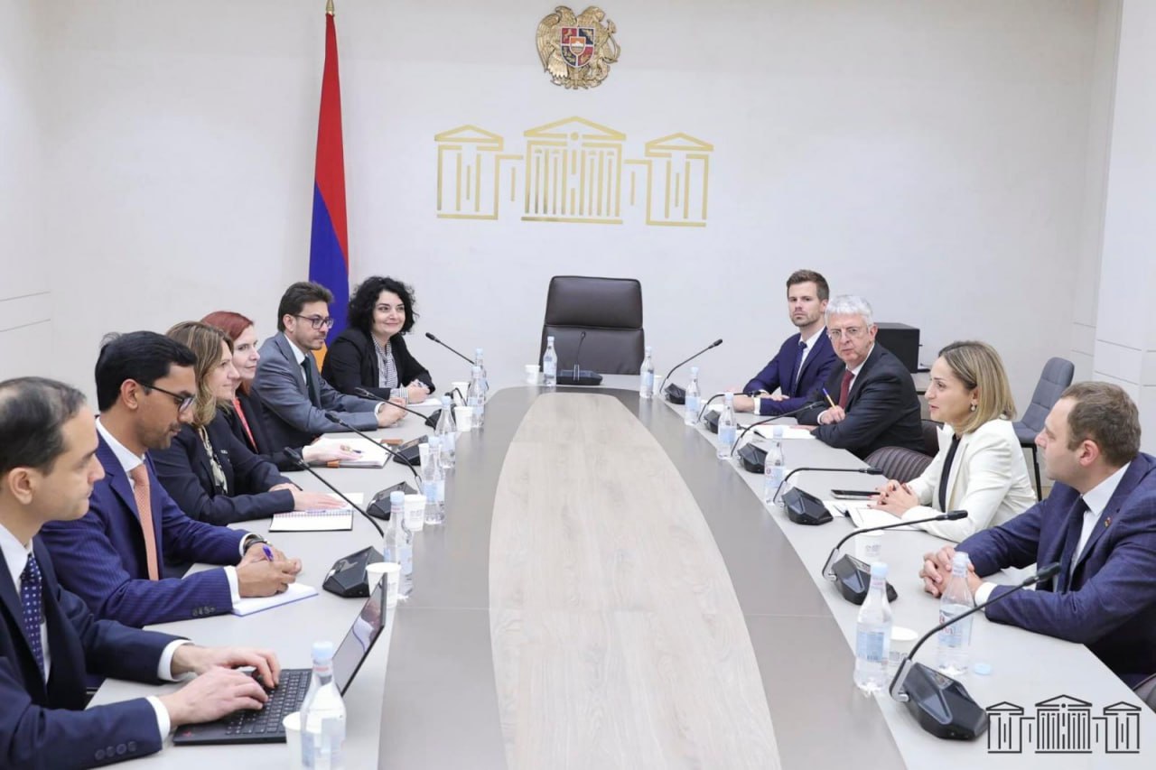 Ծովինար Վարդանյանը ընդունել է Արժույթի միջազգային հիմնադրամի հայաստանյան առաքելությանը