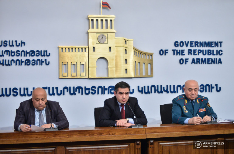 Վաղը առավոտյան ժամը 6-ից ԱԻՆ ստորաբաժանումները ՀՀ բոլոր հանրային վայրերում կիրականացնեն ախտահանման աշխատանքներ. Հարությունյան