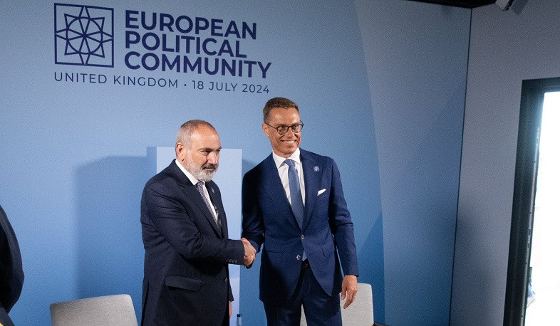 Ֆինլանդիայի նախագահը Փաշինյանի և Ալիևի հետ քննարկել է տարածաշրջանային անվտանգության հարցեր