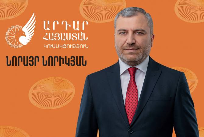 Մենք սպառող հասարակությունից պետք է դառնանք ստեղծող ու արտադրող հասարակություն․ Նորիկյան 
