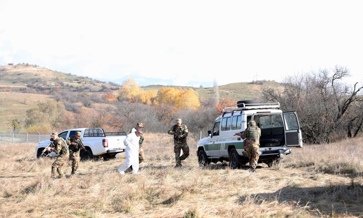 Ախալցիխեում անցկացվել են վրաց-թուրքական զորավարժություններ