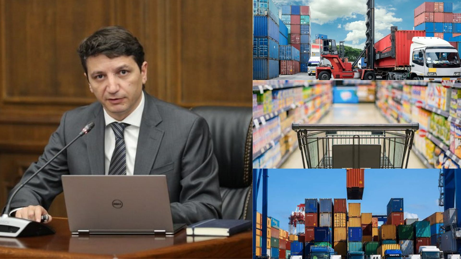 Գնաճի ռիսկեր կան, արտահանման և ներմուծման աճ. նախարարը ներկայացրել է հունվար-մարտի ցուցանիշները