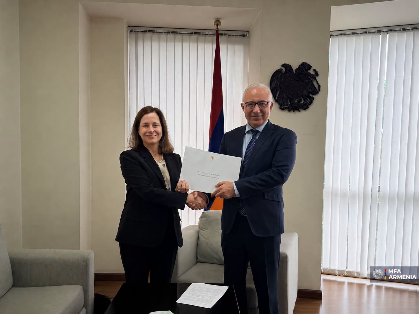 Մնացական Սաֆարյանն ու Պորտուգալիայի նորանշանակ դեսպանը քննարկել են երկկողմ համագործակցության օրակարգը