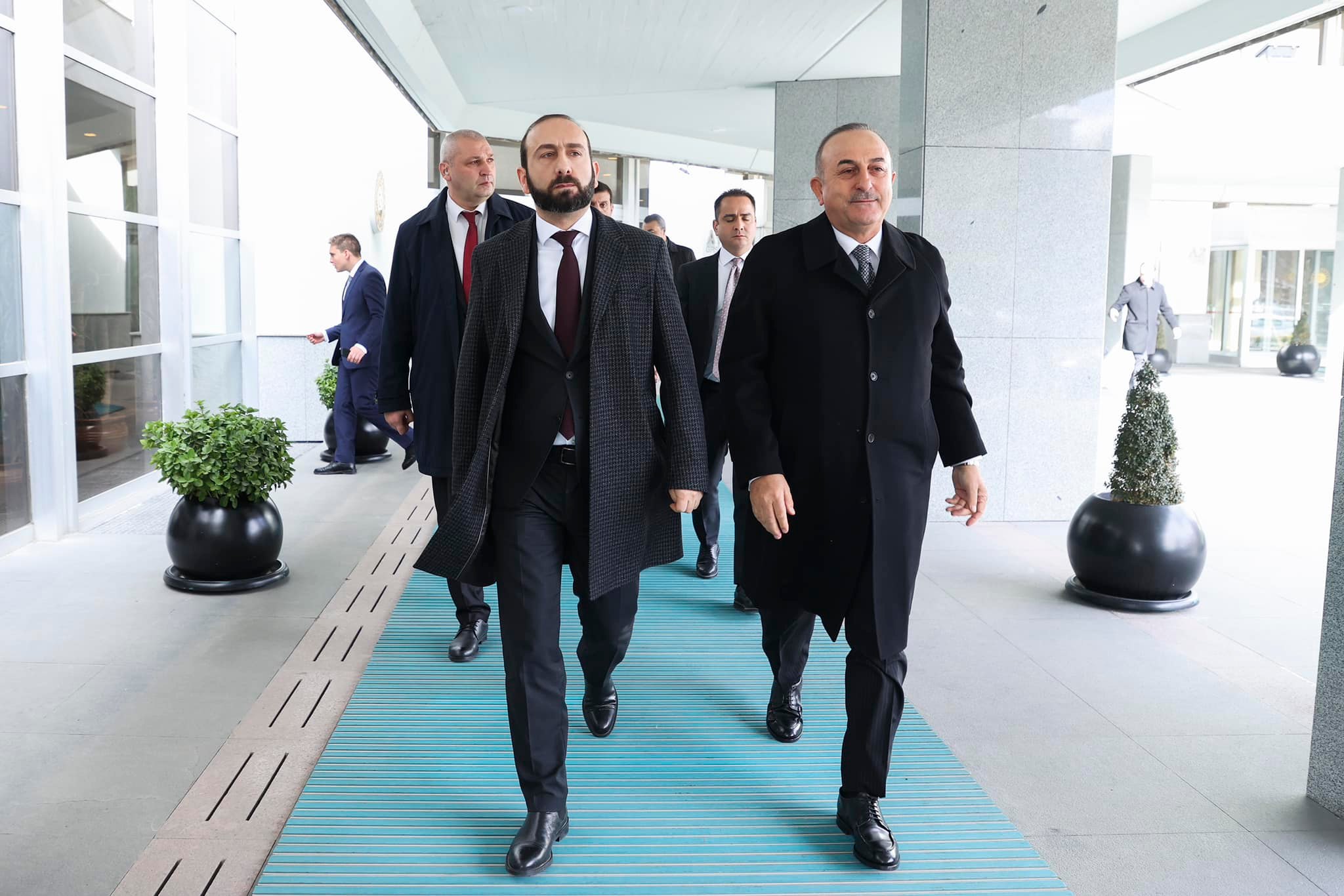 Արարատ Միրզոյանի հայտարարությունը Թուրքիայի ԱԳ նախարարի հետ հանդիպման արդյունքներով