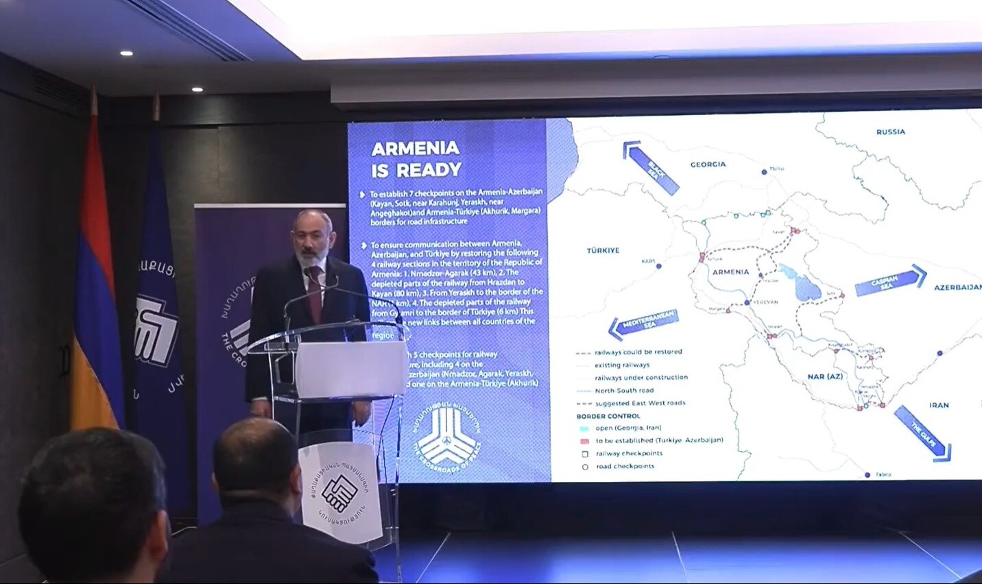 Ադրբեջանն ուզում է, որ Հայաստանի ճանապարհներն օգտագործելի լինեն իր համար, բայց Հայաստանը մնա շրջափակման մեջ. Փաշինյան
