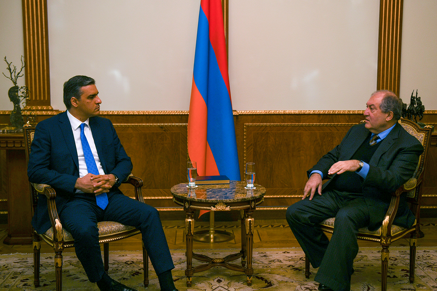 Արմեն Սարգսյանն ընդունել է Արման Թաթոյանին