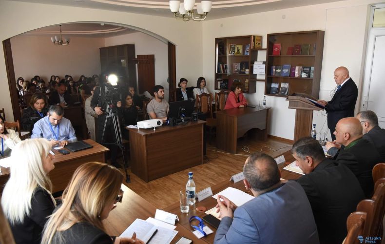 «Արցախում էթնիկ զտման Ադրբեջանի քաղաքականությունը». գիտաժողով  Ստեփանակերտում