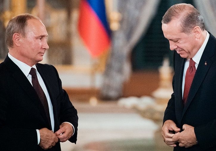 Путин 1 апреля проведет телефонный разговор с Эрдоганом
