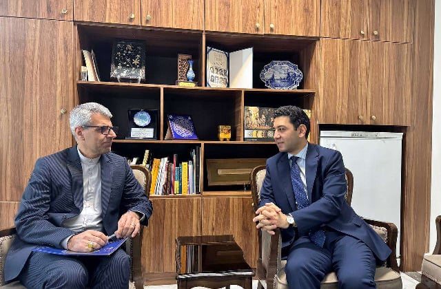 Իրանում ՀՀ դեսպանը հանդիպել է ԻԻՀ ԱԳՆ խոսնակի հետ