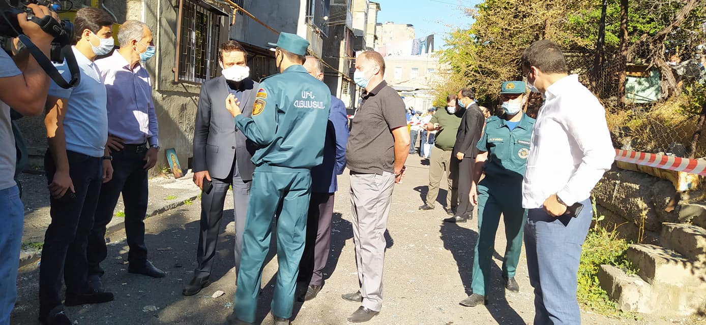 Պայթյունից տուժած բնակիչները կապահովվեն ժամանակավոր կացարաններով. քաղաքապետ