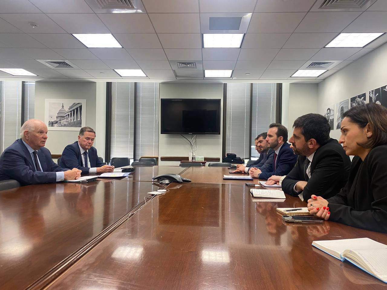 ԱԺ Հայաստան-ԱՄՆ բարեկամական խմբի անդամները հանդիպել են ԱՄՆ Սենատի արտաքին հարաբերությունների հանձնաժողովի նախագահին