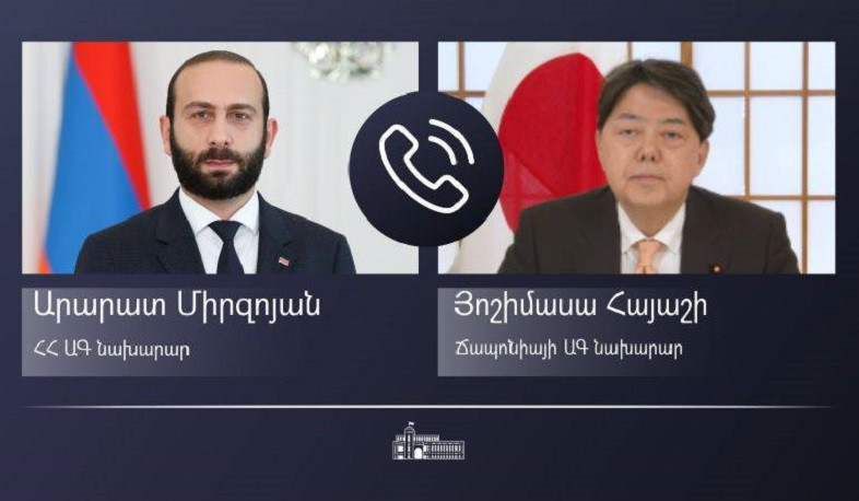 Глава МИД Армении представил главе МИД Японии гуманитарный кризис в Нагорном Карабахе