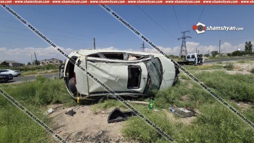 Պարզվել է՝ Nissan Murano-ով վթարի ենթարկված վարորդը եղել է 13 տարեկան, իսկ 3 վիրավոր ուղևորները՝ 14