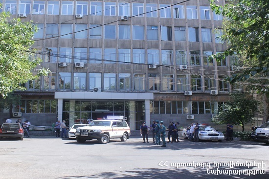 Կեղծ ահազանգ ռումբի տեղադրման մասին