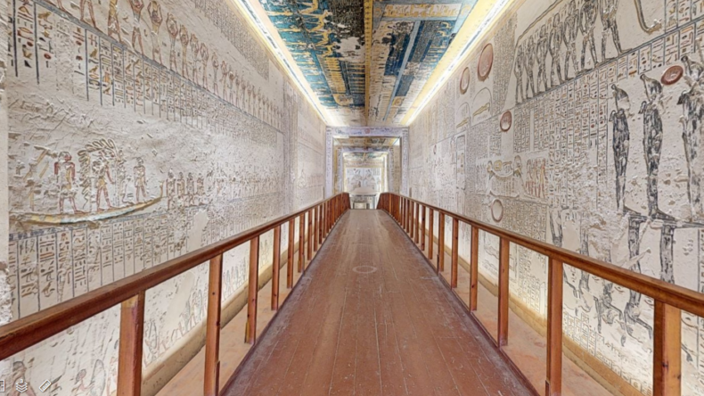 Անվճար առցանց ճանապարհորդություն՝ Եգիպտոսի դամբարաններով և տեսարժան վայրերով