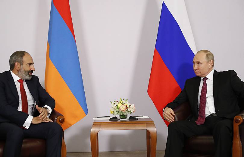 Путин и Пашинян обсудят разблокирование транспортной инфраструктуры закавказского региона