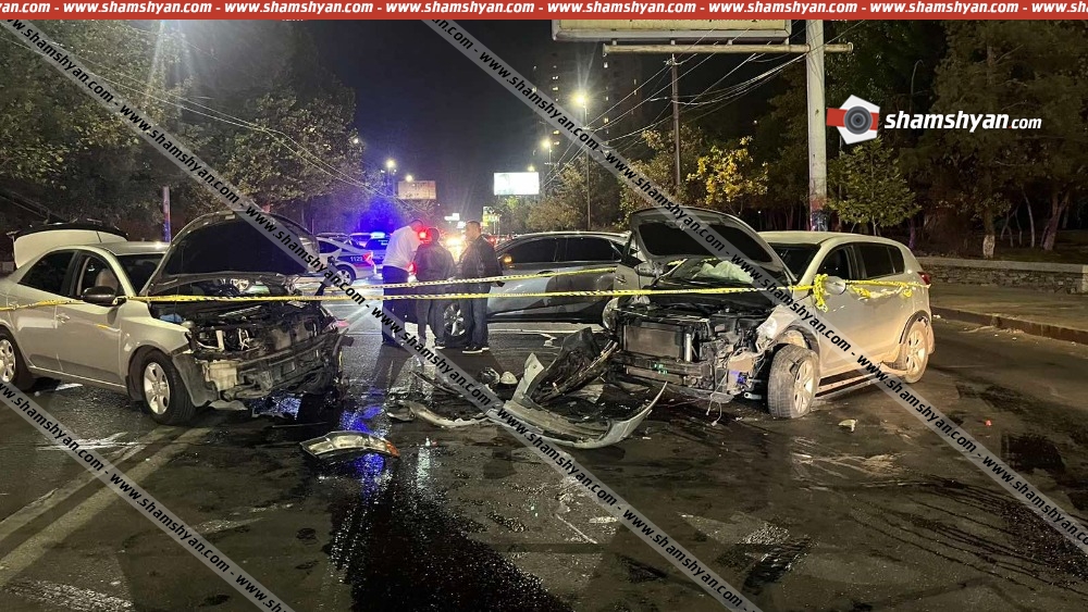 Երևանում ճակատ ճակատի բախվել են երկու KIA ավտոմեքենաներ․ վարորդներից մեկը մտավորական Վիլիկ Զաքարյանն է
