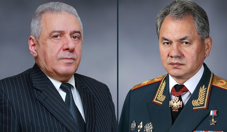 Министры обороны Армении и России обсудили вопросы двустороннего сотрудничества в РА и Арцахе в сфере безопасности