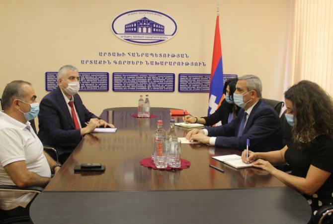 Արցախի ԱԳ նախարարն ընդունել է «Հայ փախստականների հարթակ» նախաձեռնող խմբի համակարգողին