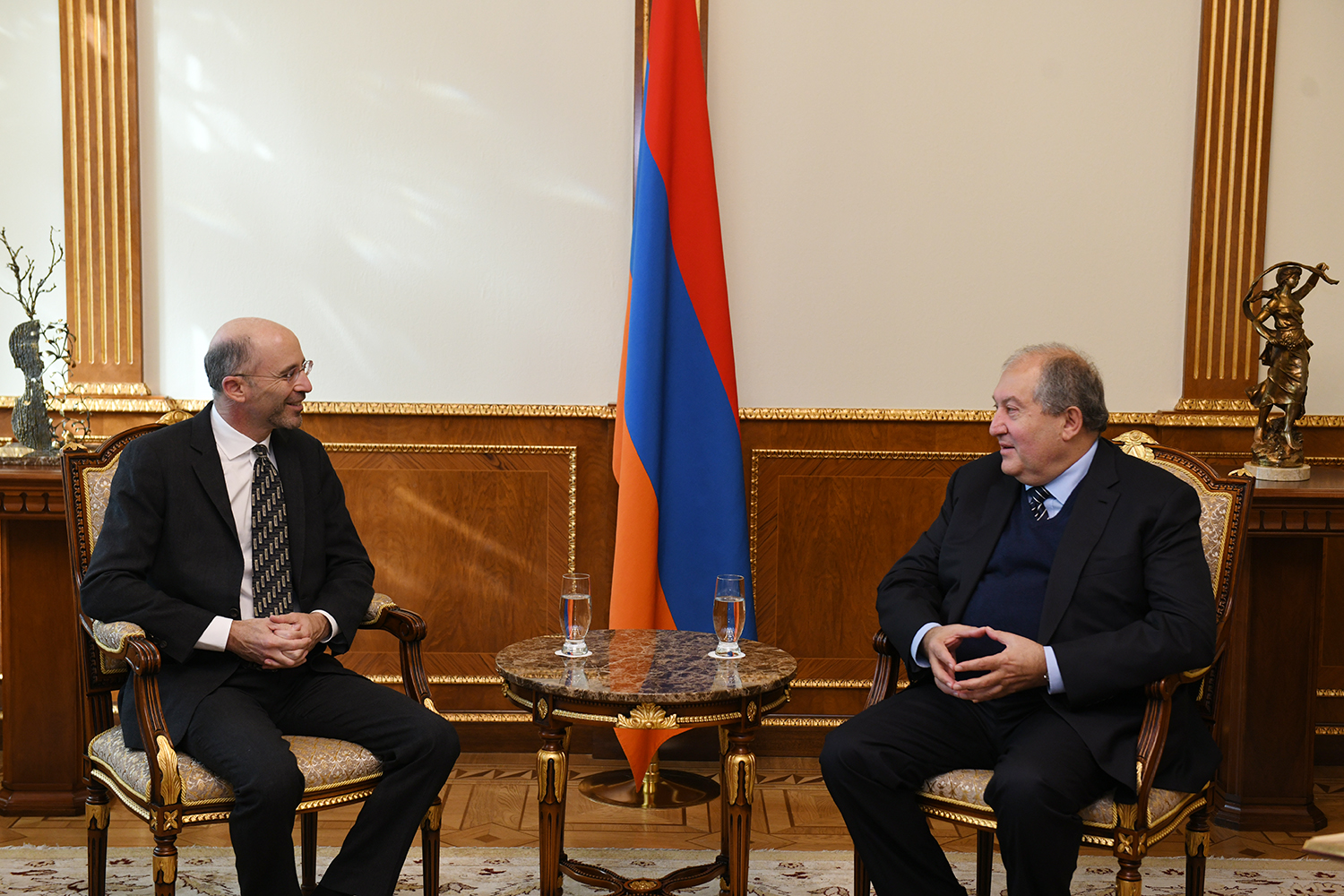 Նախագահ Արմեն Սարգսյանն ընդունել է Միջազգային ճգնաժամային խմբի ղեկավարին