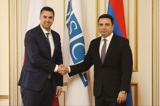 ԱԺ նախագահը զրուցակցին է ներկայացրել Հայաստան-Ադրբեջան բանակցությունների գործընթացը