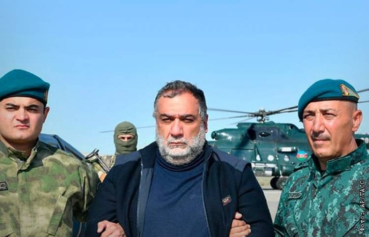 Власти Азербайджана продлили срок ареста Рубена Варданяна
