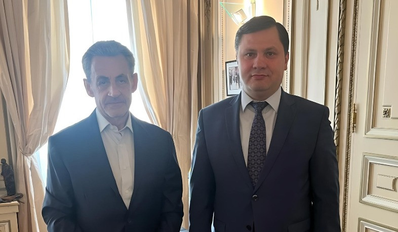 Դեսպան Խաչատրյանը և Նիկոլա Սարկոզին քննարկել են Հարավային Կովկասում վերջին զարգացումները