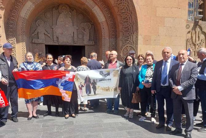 Հայաստանի հունական համայնքը հարգանքի տուրք է մատուցել Պոնտոսի հույների ցեղասպանության զոհերի հիշատակին