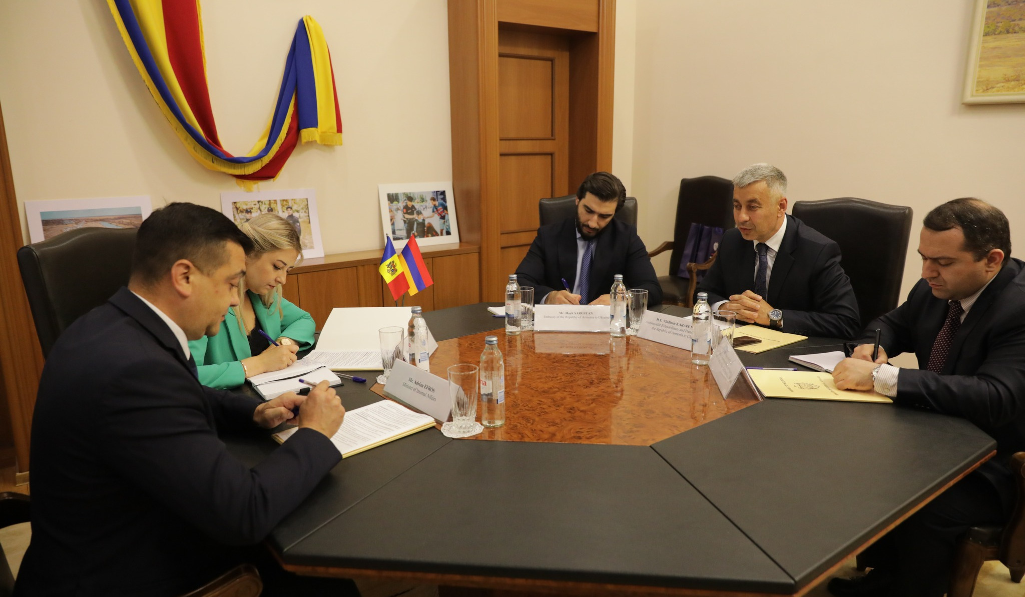 Ընդգծվել են ՀՀ-ի և Մոլդովայի միջև բարեկամական հարաբերություններն ու ներքին գործերի ոլորտում երկու երկրների համագործակցության զգալի առաջընթացը