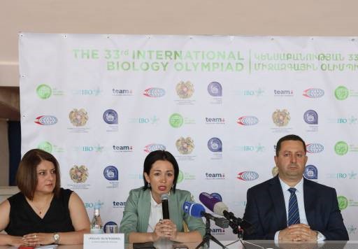 Կենսաբանության 33-րդ միջազգային օլիմպիադային Հայաստանը կհյուրընկալի 500 օտարերկրյա պատվիրակների