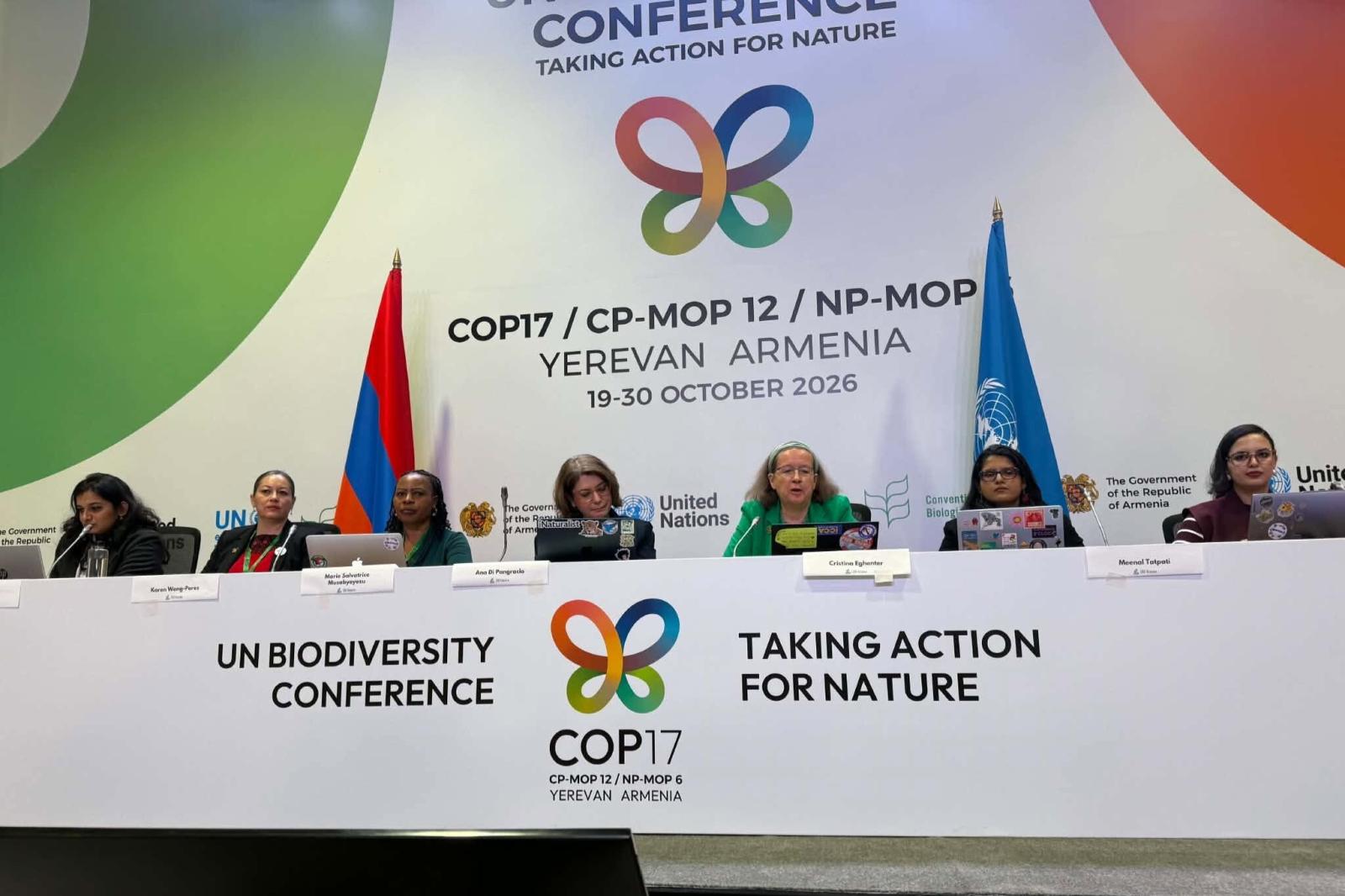 COP17. Կանանց խմբի ներկայացուցիչները կոչ են արել ապահովել կենսաբազմազանության պահպանության ֆինանսավորման հասանելիություն