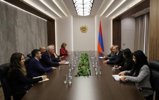 Секретарь СБ принял делегацию группы дружбы Литва – Армения