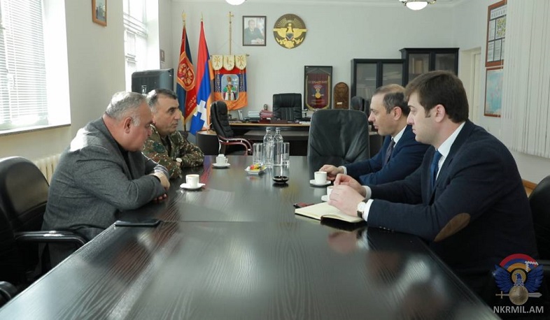 ՀՀ անվտանգության խորհրդի քարտուղարն Արցախում է