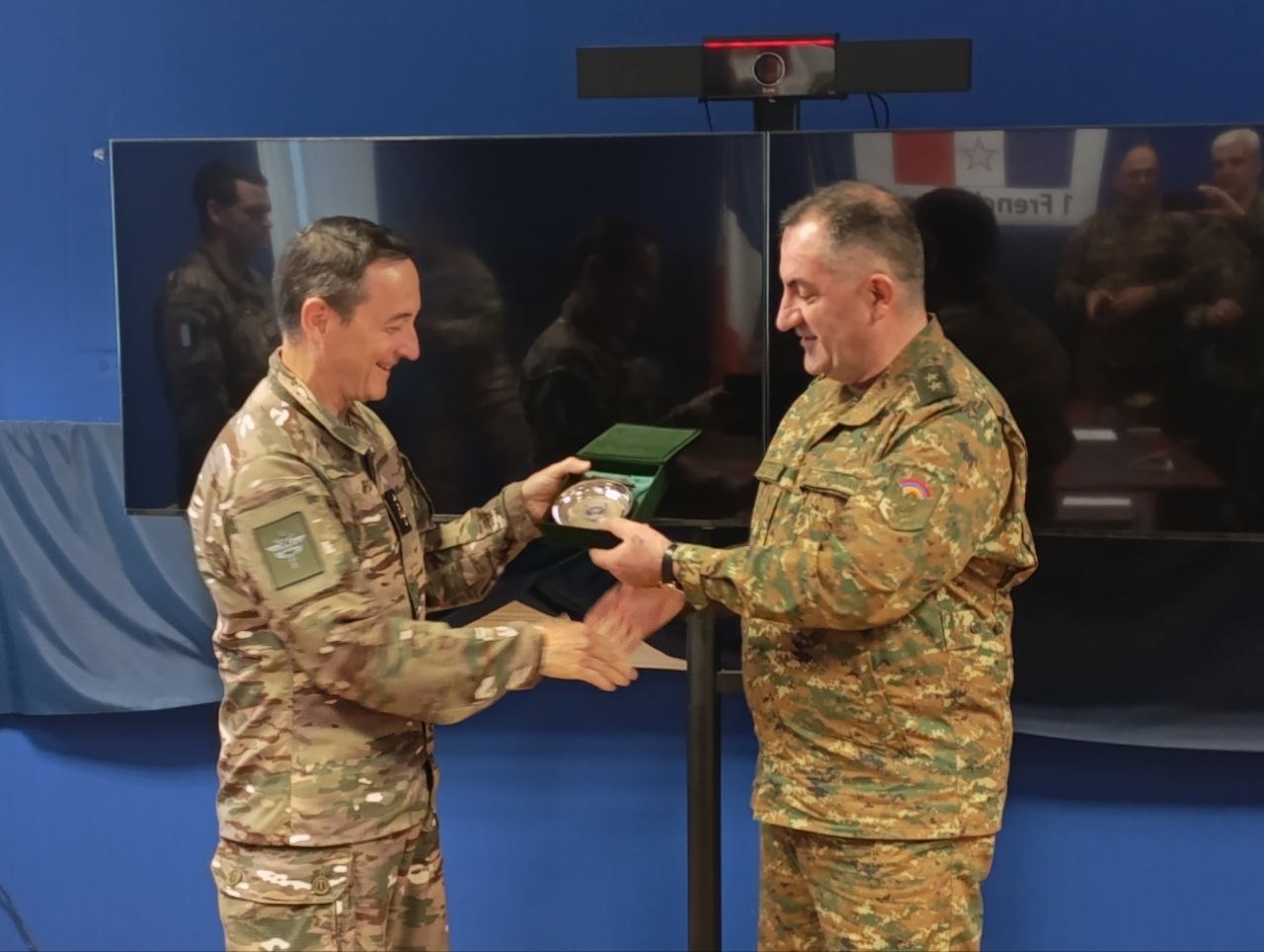 Էդվարդ Ասրյանն ու ֆրանսիացի գեներալը քննարկել են երկկողմ համագործակցությանը վերաբերող հարցեր