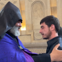 Երեկ ոստիկանների բռնի գործողությունների արդյունքում հիվանդանոցում հայտնված Արմեն Բաղդասարյանն է մասնակցել Պատարագին