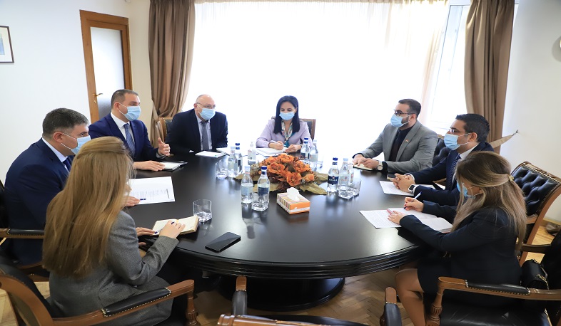 Վահան Քերոբյանը Սիրիայի դեսպանի հետ քննարկել է տնտեսության ոլորտում փոխգործակցության հնարավորությունները