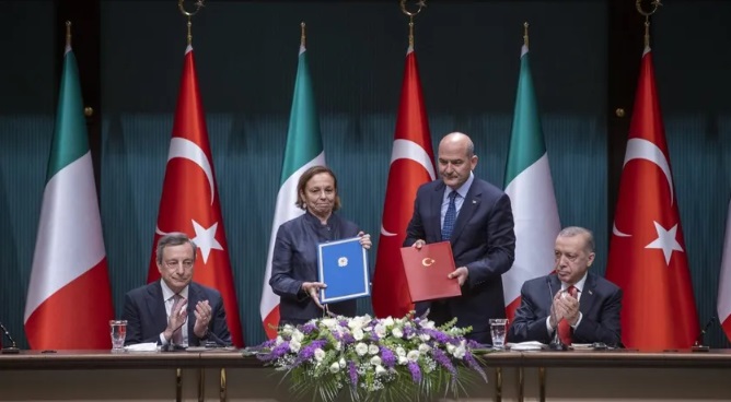Թուրքիայի և Իտալիայի միջև կնքվել է համագործակցության 9 պայմանագիր