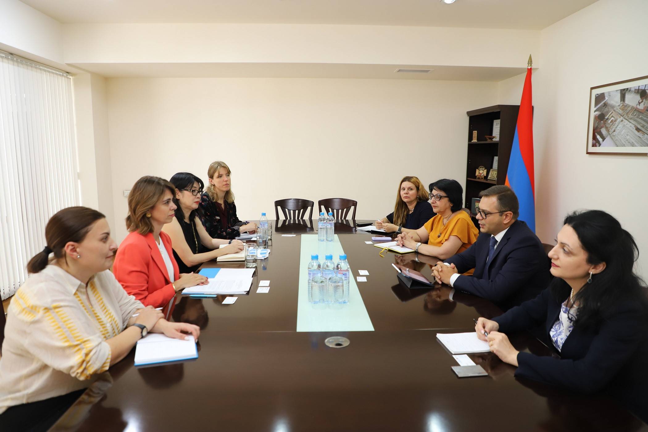Անդրադարձել է կատարվել գենդերային հավասարության, կանանց առաջնորդության և սոցիալ-տնտեսական պաշտպանության ոլորտում Հայաստանում գրանցված առաջընթացին